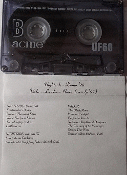 Nightside (FIN) : Nightside - Valor Nightside (FIN) : Nightside - Valor